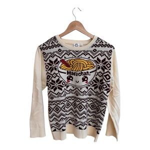 Maruchan Ramen Graphic Crew Neck Sweater Unisex Kids Size XXL